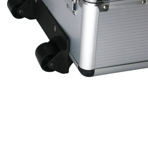 Coffret d'outils à main professionnel avec valise trolley en aluminium – photo 6/8
