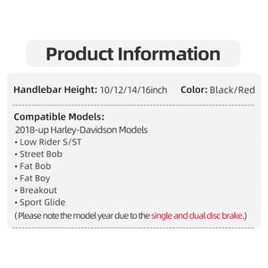 Kit Complet de Câbles de Commande Guidon (10 à 16 pouces) - Harley-Davidson Softail 2018 et plus récent – photo 6/15
