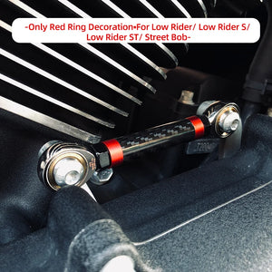 Tringlerie de Sélecteur en Fibre de Carbone pour Harley Touring et Softail – photo 13/14