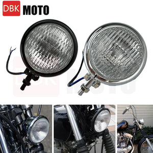 Phare rétro 4,5 pouces pour Harley chopper - vue 1