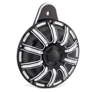 Klaxon avec cache aluminium pour Harley Big Twin - vue 8