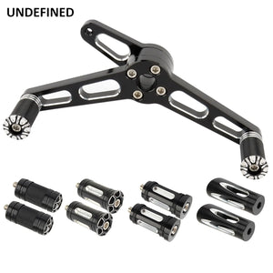 Levier de sélecteur talon-pointe avant pour commandes avancées en aluminium CNC - Harley-Davidson Sportster 883 Iron, Superlow, Forty-Eight – photo 2/11