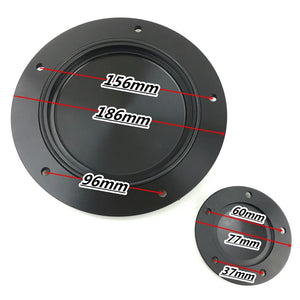 Cache derby et cache de distribution crâne casqué pour Harley Touring, Dyna, Softail - vue 6