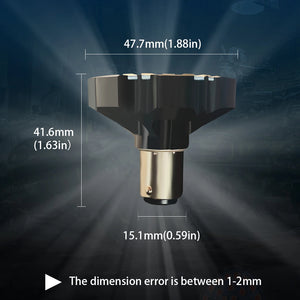 Ampoule LED 1156 1157 pour clignotants Harley Softail Dyna Sportster - vue 2
