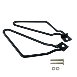 Supports de Sacoches en Acier Inoxydable pour Harley Sportster 883/Dyna Fat Bob - vue 2