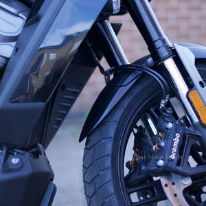 Extension de garde-boue noire en ABS pour Harley-Davidson Pan America 1250 - vue 4