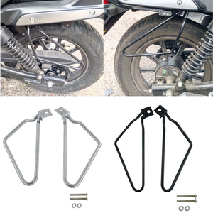 Supports de Sacoches en Acier Inoxydable pour Harley Sportster 883/Dyna Fat Bob - vue 1