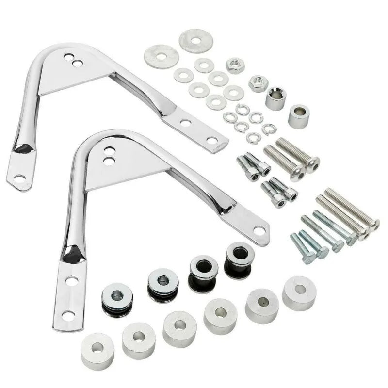 Kit de Fixation Amovible Porte-Bagages pour Harley Touring Street Electra Glide Road King 97-08 - vue 2