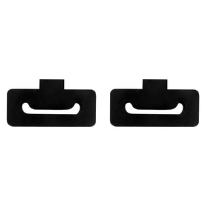 Silentblocs noirs de fixation de silencieux pour Harley-Davidson Touring - vue 3