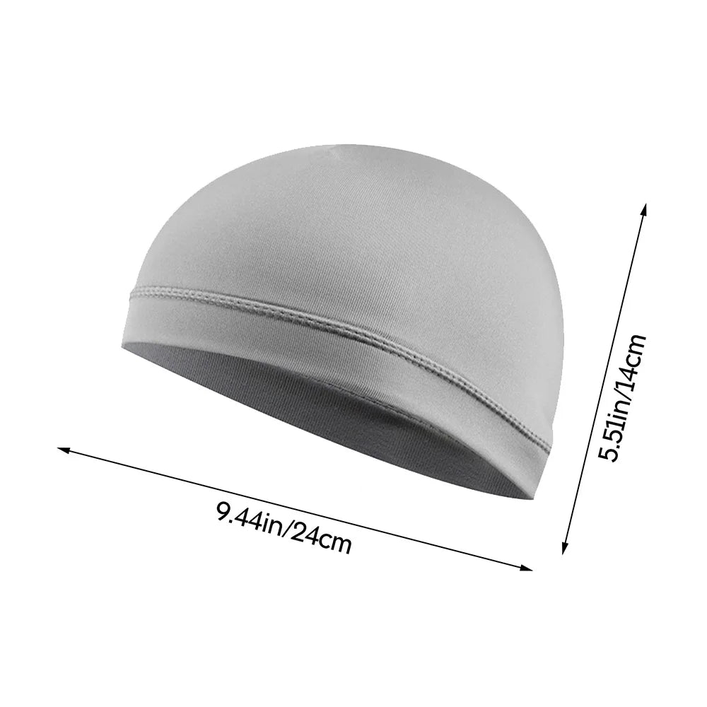 Casquette intérieure anti-UV à porter sous un casque de moto - vue 2