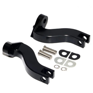 Kit de fixation repose-pieds passager arrière en aluminium pour Harley-Davidson Touring, Street Electra Glide, Road King – photo 4/9