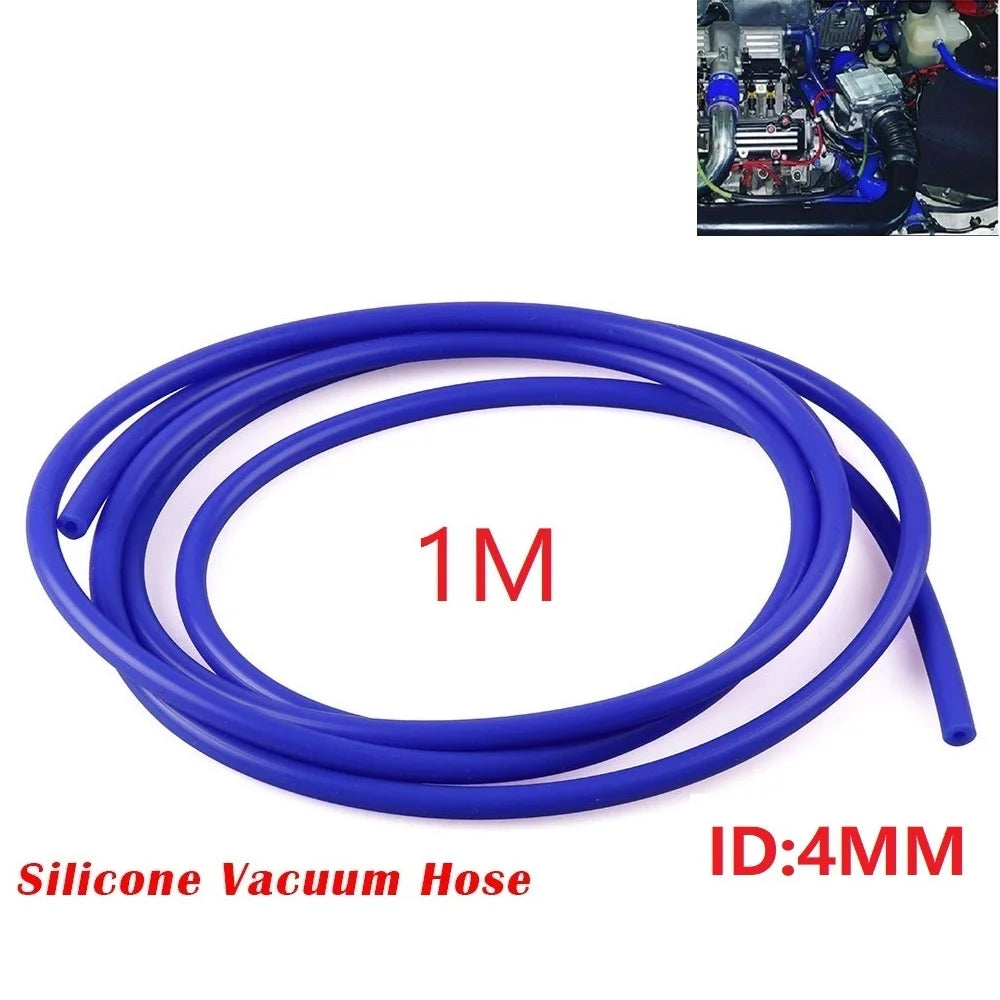 Durite universelle en silicone 3-4 mm pour circuits de dépression, essence et huile - auto et moto