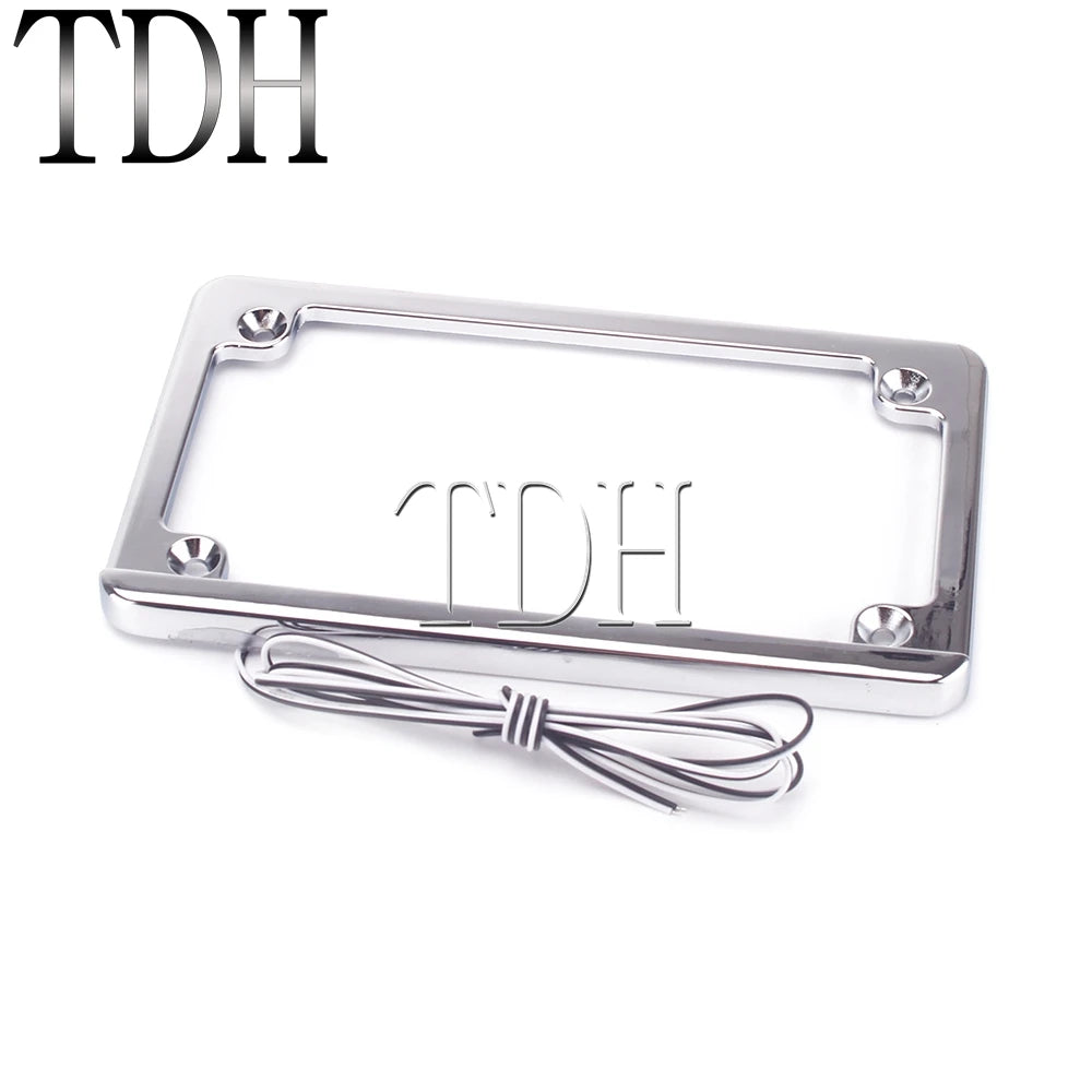 Cadre de plaque à éclairage LED pour Harley - vue 2