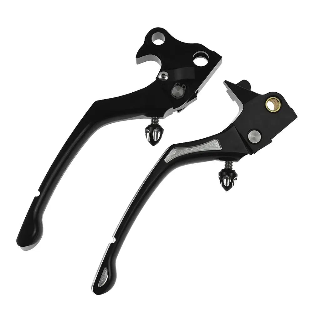 Leviers réglables et repliables pour Harley Sportster - vue 2
