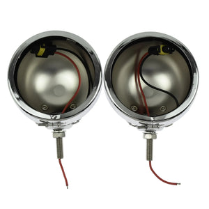 Support de Feu Antibrouillard 4,5'' et Cadre de Clignotant - Harley-Davidson Touring, Sportster, Dyna (Multi-Modèles) – photo 5/14