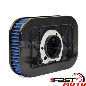 Filtre à air lavable bleu pour moto Harley-Davidson Sportster - vue 5