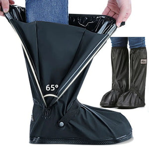 Couvre-bottes moto imperméable réfléchissant