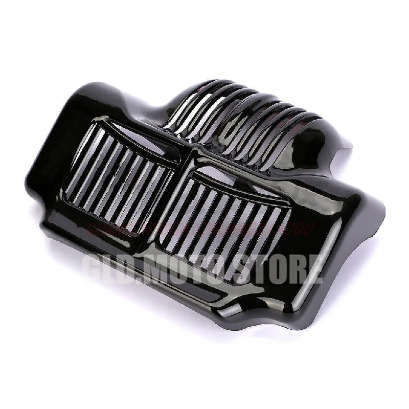 Cache de Refroidisseur d'Huile Noir/Chrome - Harley-Davidson Touring Electra Glide, Road Glide, Road King, Street Glide, Trike 2011-2015 – photo 2/7