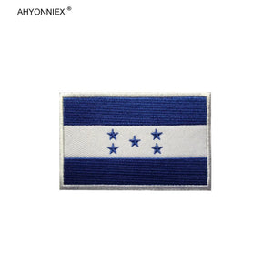 Écusson brodé drapeau de pays d'Amérique avec fixation velcro - vue 22
