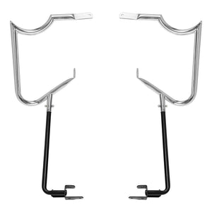 Support noir de protection de sacoche Harley Touring - vue 5
