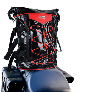 Sac de bagagerie noir pour sissy bar de moto - vue 2
