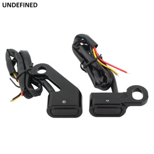 Mini clignotants LED de guidon pour Harley Softail - vue 5