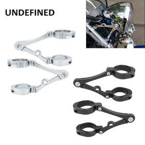 Supports de phare à colliers de fourche pour Harley - vue 1