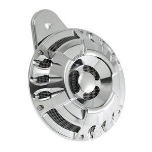 Klaxon avec cache aluminium pour Harley Big Twin - vue 10