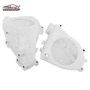 Caches intérieurs blancs pour haut-parleurs de carénage Harley Touring 2014 et plus - vue 3