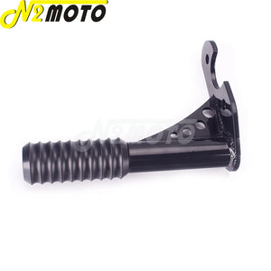 Crash bar noir avec repose-pieds pour Harley Softail - vue 5