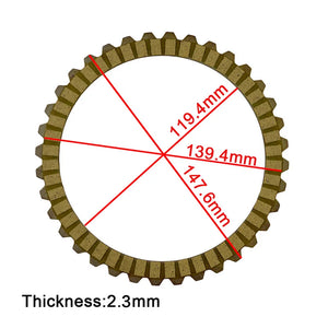 Disques d'embrayage garnis et acier pour Harley Sportster, Softail, Dyna et Touring - vue 4