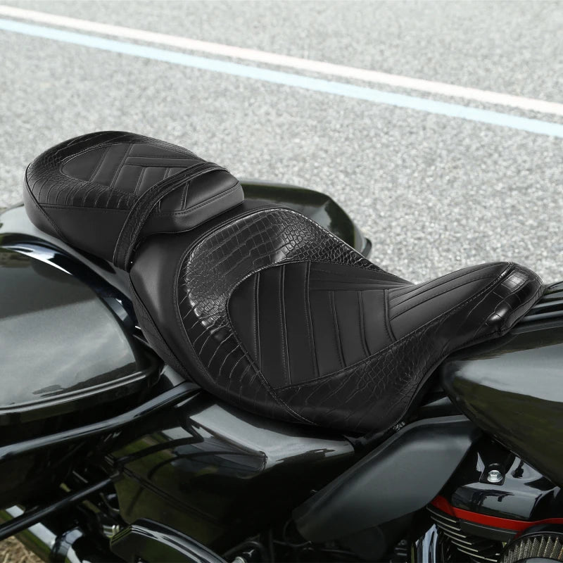 Selle pilote et passager TCMT pour Harley-Davidson Touring Electra Glide (2009-2022)
