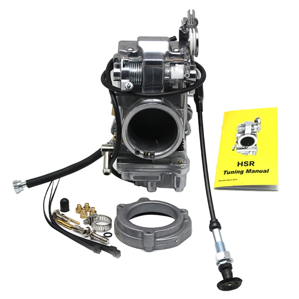 Carburateur à pompe de reprise HSR pour Harley Evolution et Twin Cam - vue 2