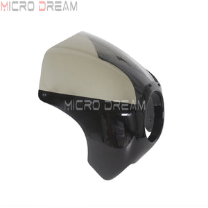 Carénage de phare avec pare-brise fumé pour moto Harley - vue 5