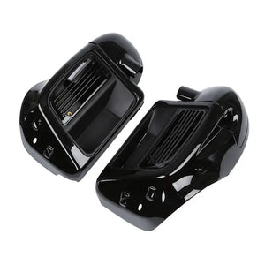 Carénage bas ventilé noir pour Harley-Davidson Touring - vue 3