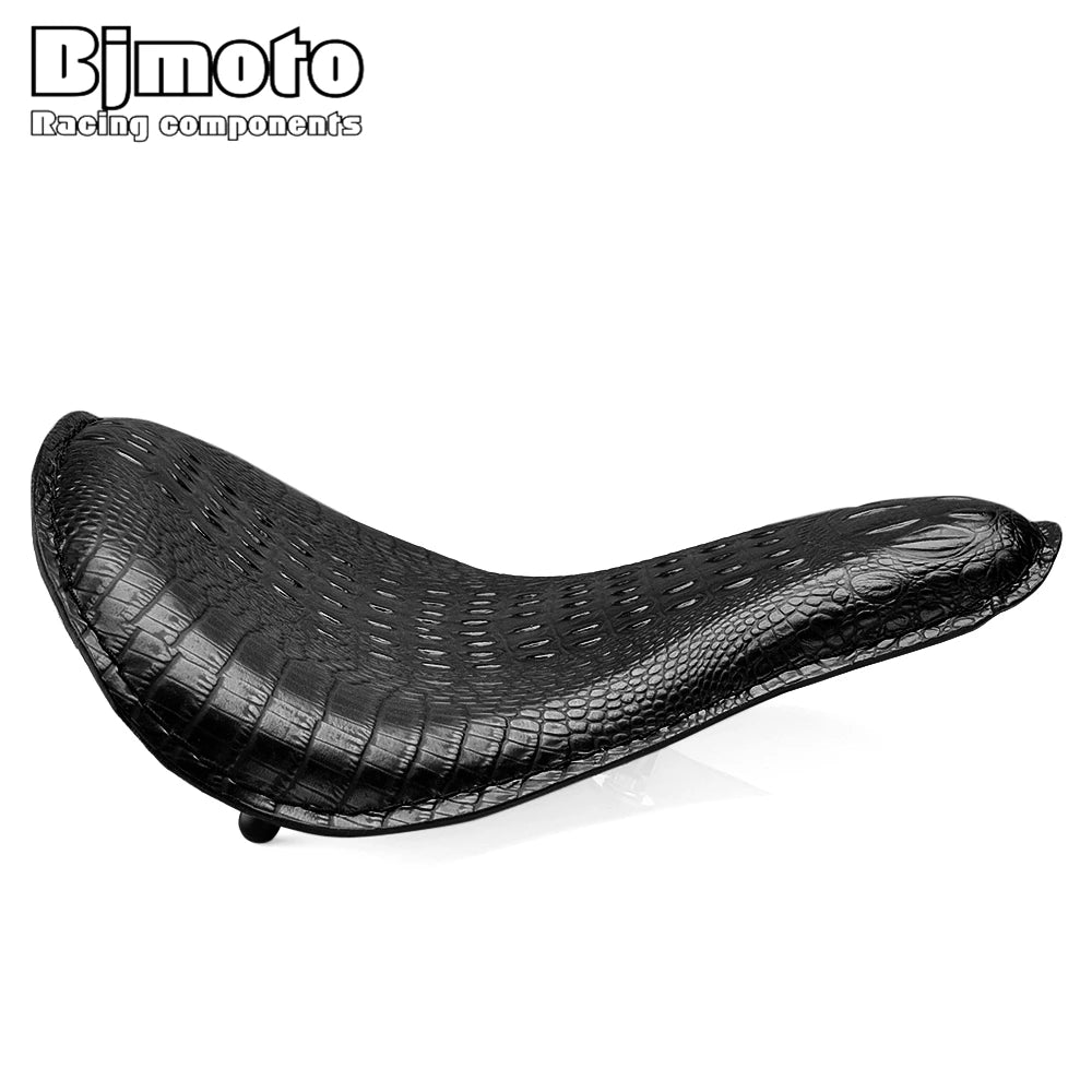 Selle solo bobber vintage pour Harley-Davidson Sportster Iron 883 et custom