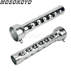 Chicane 200 mm pour échappement Harley chopper - vue 1