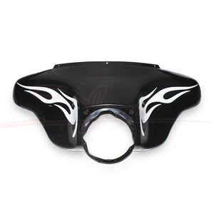 Autocollant flammes sur carénage de Harley Touring - vue 1