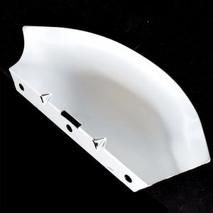 Déflecteur d'air inférieur chromé pour Harley Touring - vue 3