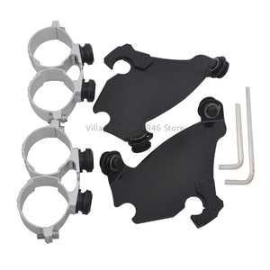 Kit de fixation à verrouillage rapide pour carénage de moto - vue 2