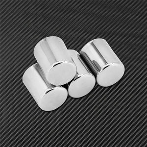 Lot de 4 caches de points d'ancrage (docking hardware) chromés - Harley Touring, Dyna, Softail, Sportster XL – photo 2/7