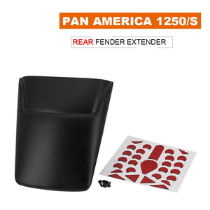 Extension de garde-boue noire en ABS pour Harley-Davidson Pan America 1250 - vue 7