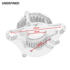 Kit filtre à air CNC noir pour Harley Sportster - vue 6