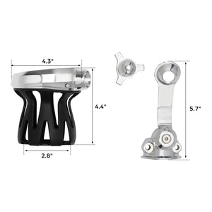 Porte-gobelet de guidon 1 pouce pour Harley Touring Dyna - vue 4