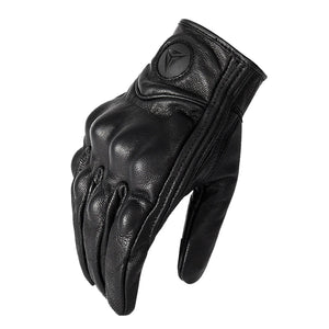 Gants moto cuir MOTOWOLF tactiles - vue - vue 6