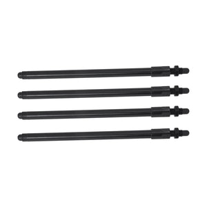 Tiges de culbuteur réglables noires pour Harley Twin Cam - vue 1
