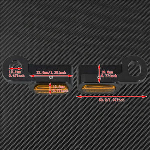 Mini clignotants LED E-Mark avant, feu de position pour Harley Touring, Street/Road Glide, Softail, Sportster XL883 - vue 4