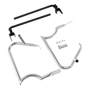 Support noir de protection de sacoche Harley Touring - vue 6