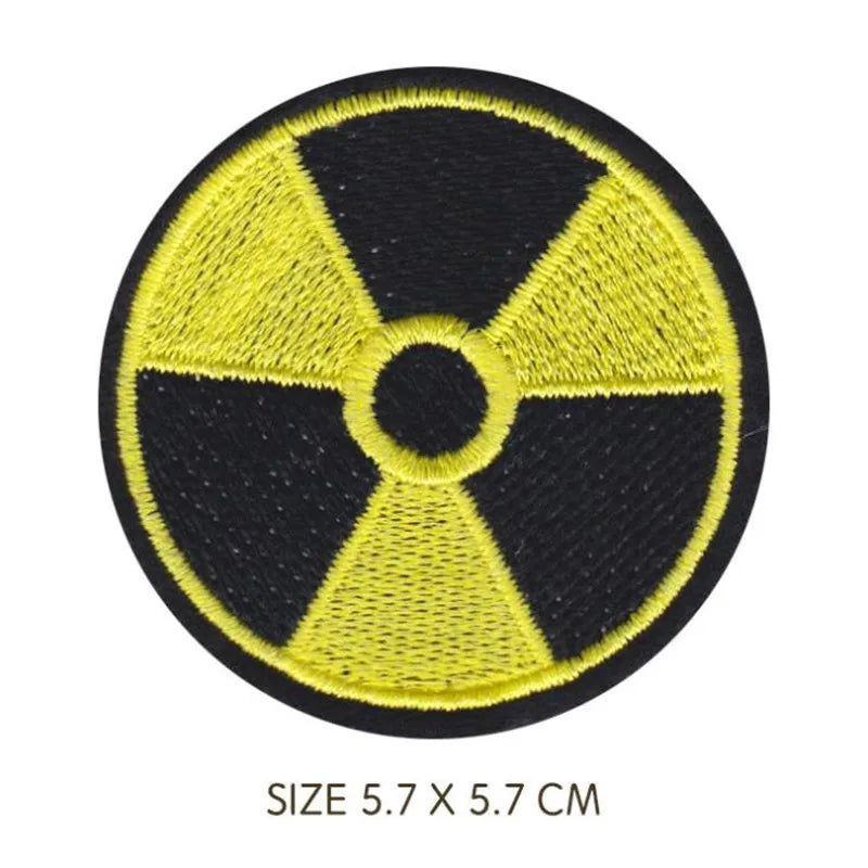 Écusson thermocollant badge course moto style punk - vue 2