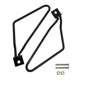Supports de Sacoches en Acier Inoxydable pour Harley Sportster 883/Dyna Fat Bob - vue 7